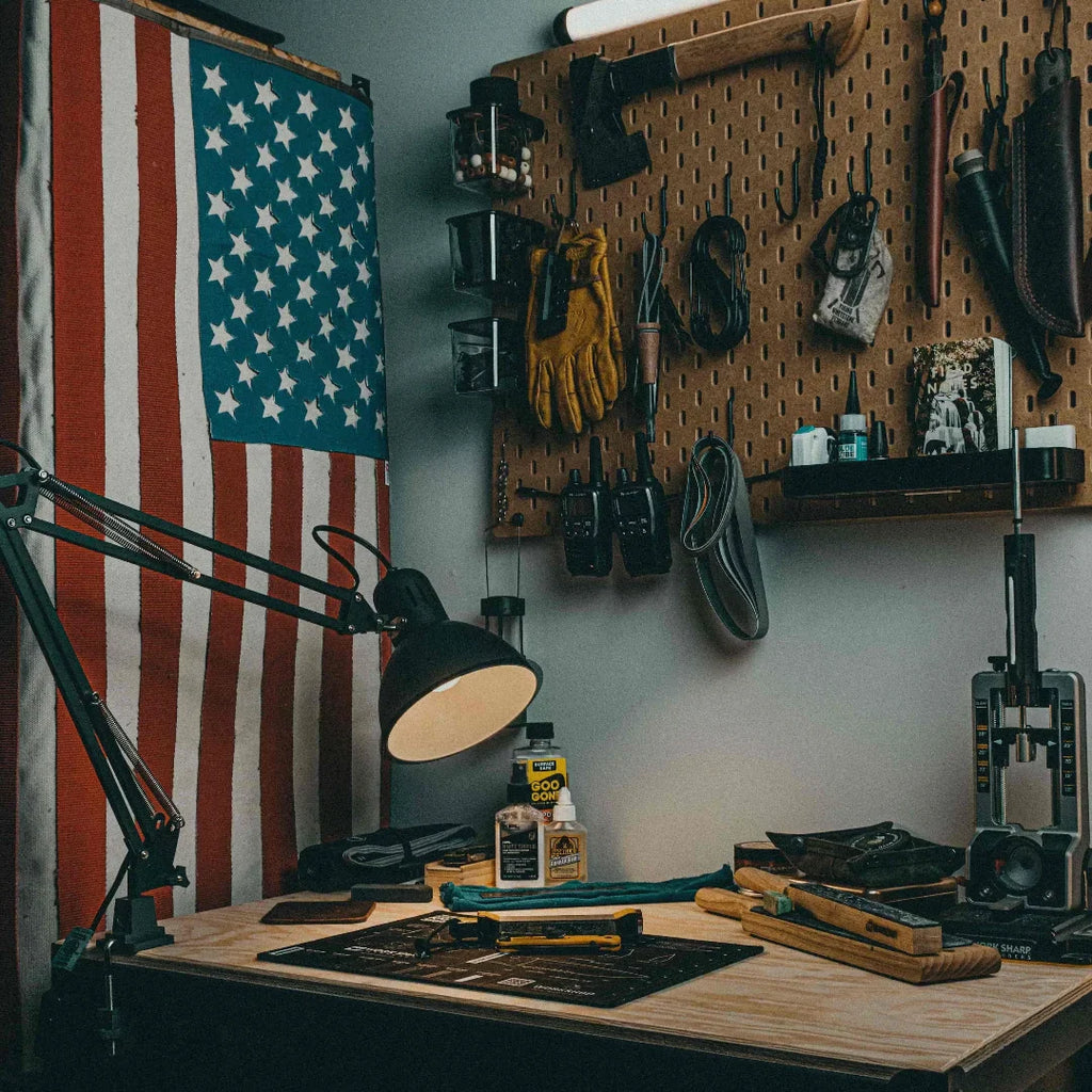 American Flag Wall Art – Handmade from Real Fire Hose